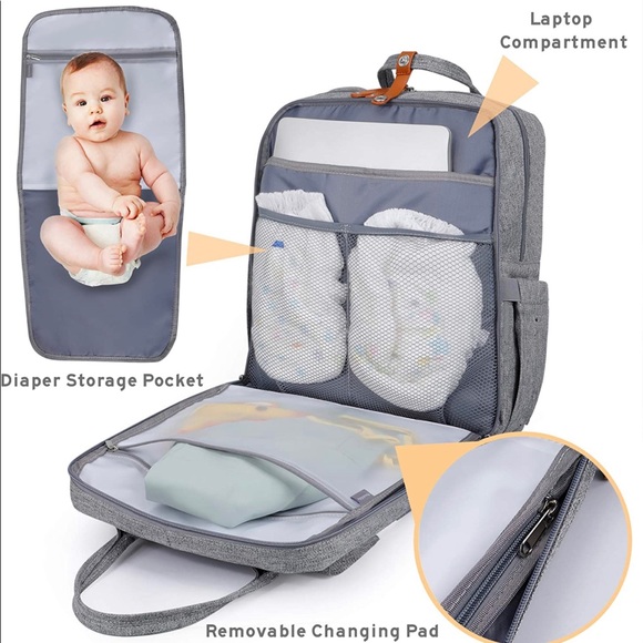 Diaper bag brand new never use with a tags